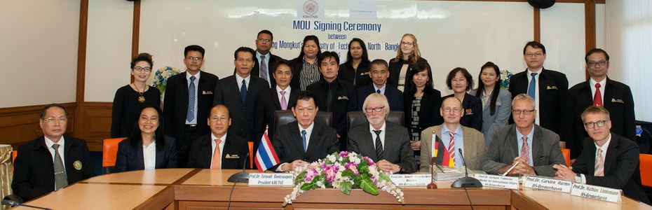 MOU Signing Ceremony with HS-Bremerhaven, Germany