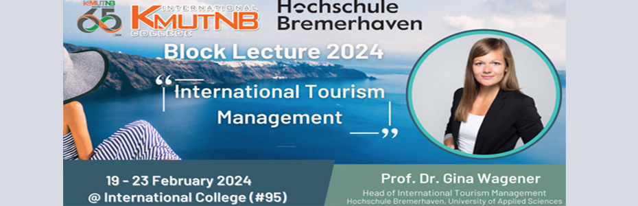 Block Lecture 2024: International Tourism Management